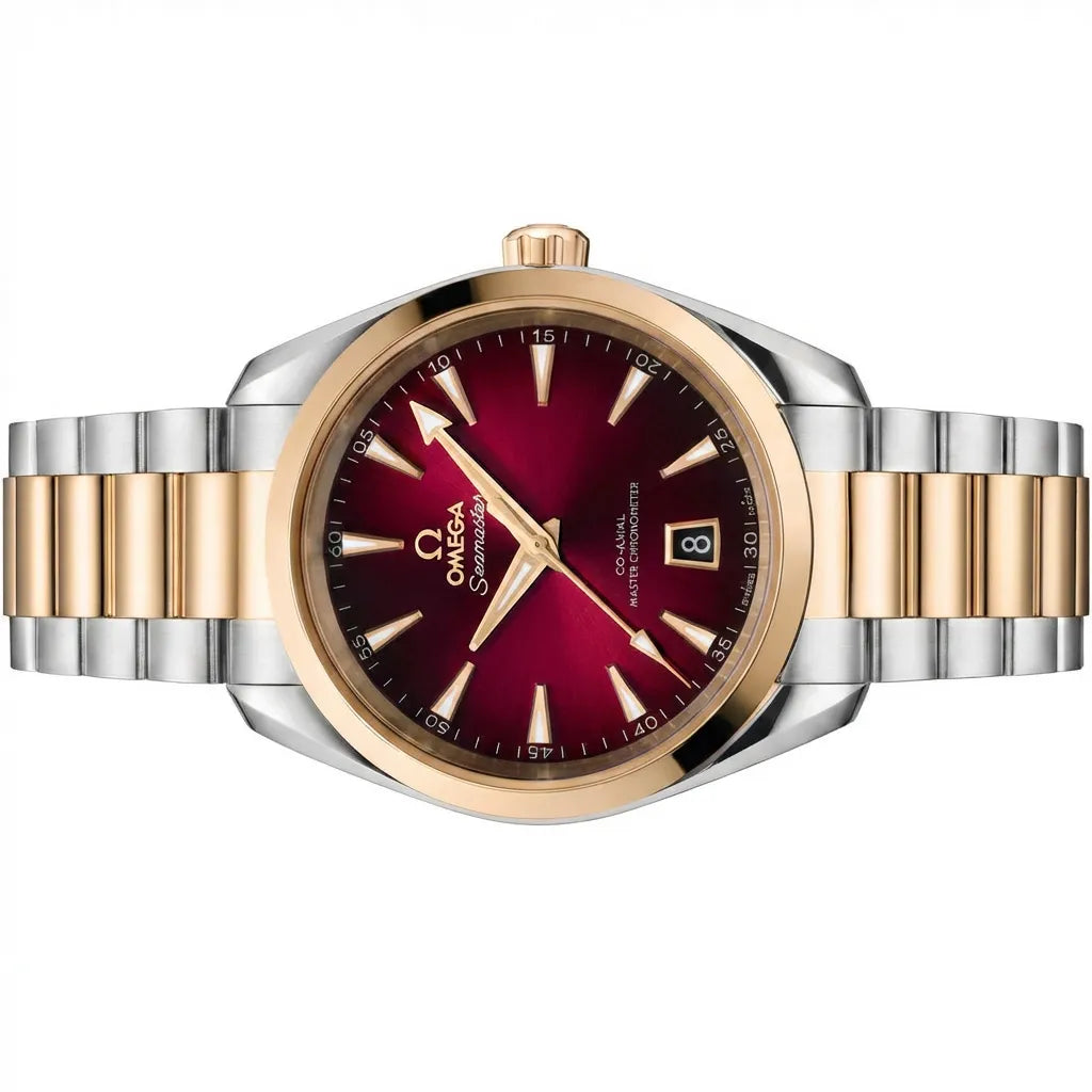 OM Red Dial Bracelet Watch