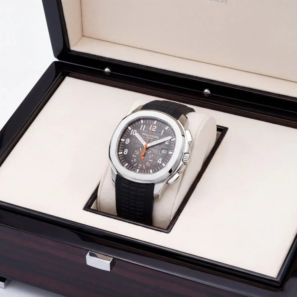 PP Black Dial Stainless Steel Watch