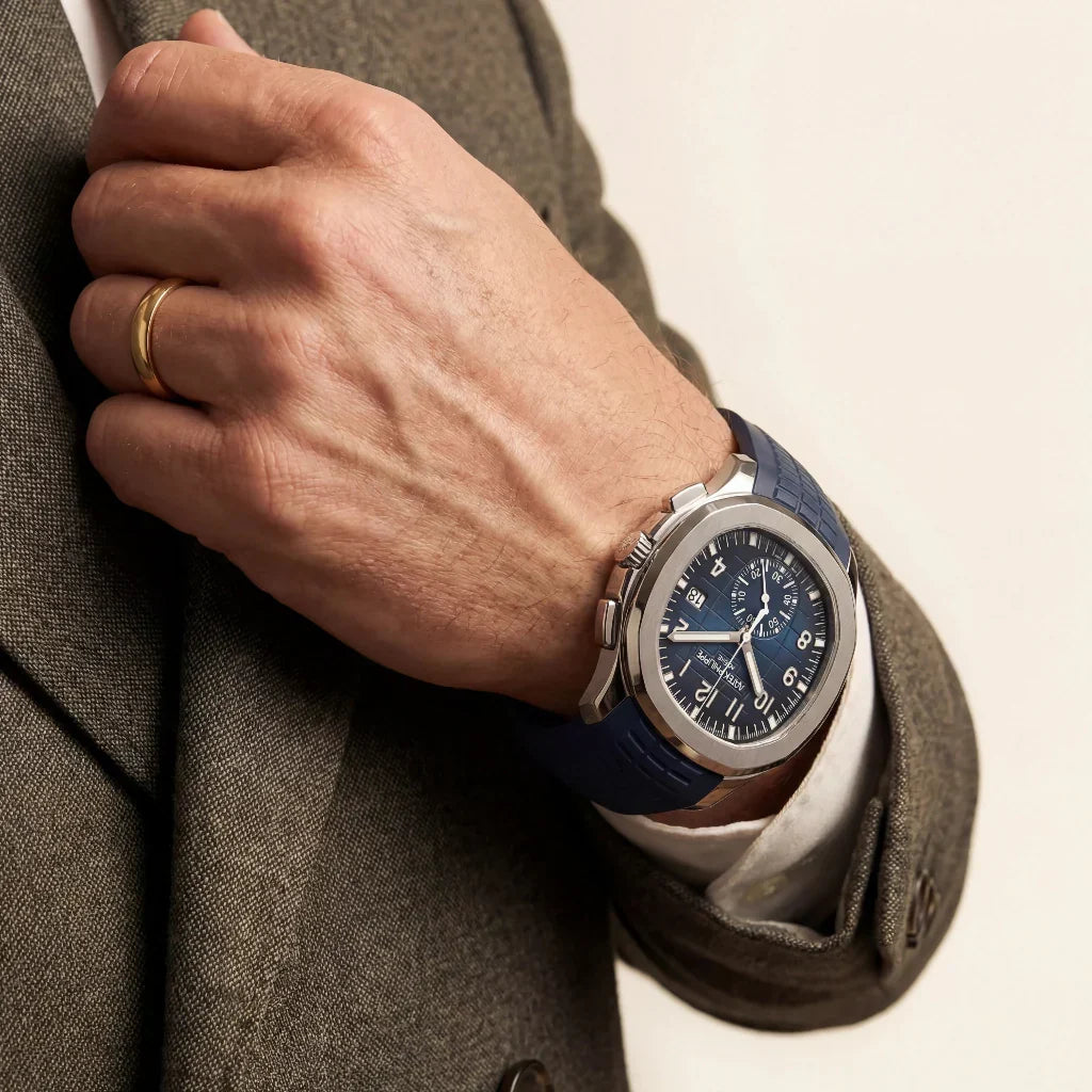 PP Blue Dial Stainless Steel Watch