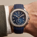 PP Blue Dial Stainless Steel Watch