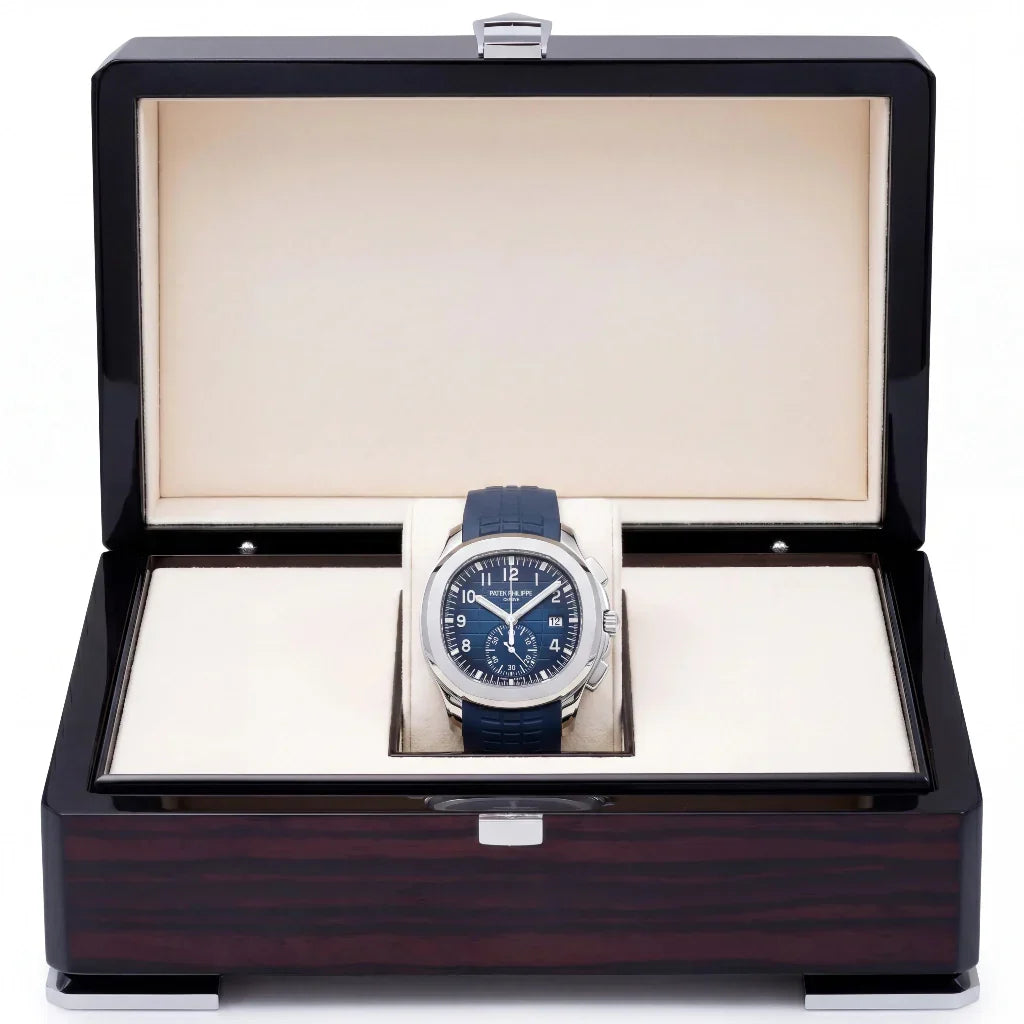 PP Blue Dial Stainless Steel Watch