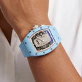 RM Baby Blue Stone Set Dial Watch