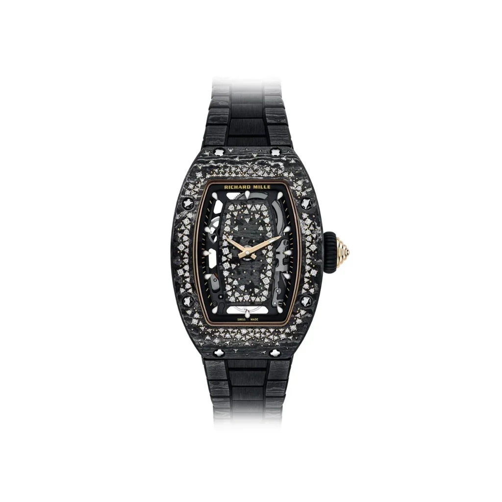 RM Black Starry Stone Set Watch