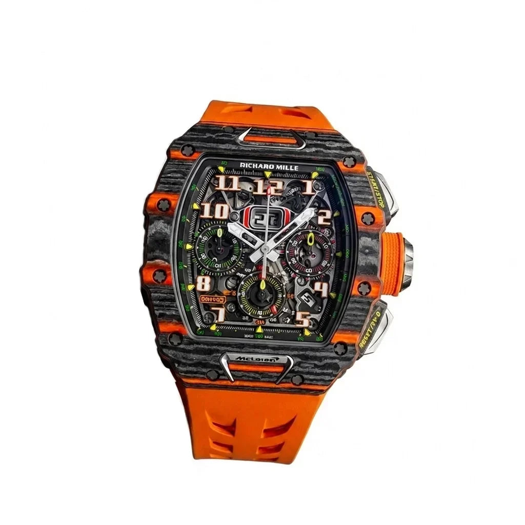 RM Orange Racing Style Watch