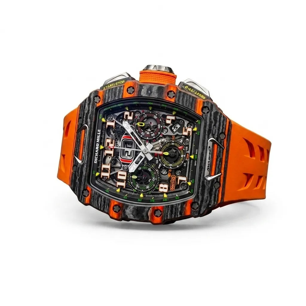 RM Orange Racing Style Watch