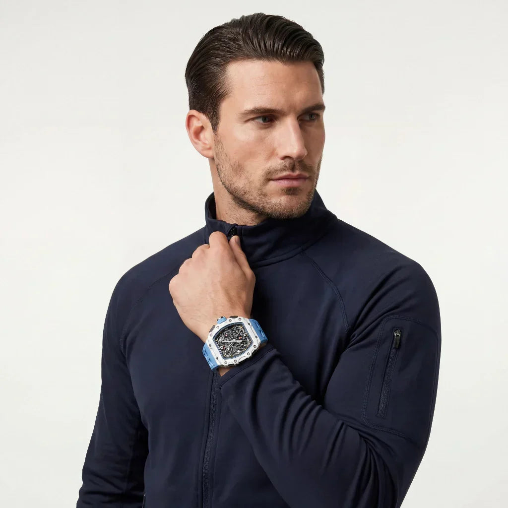 RM Rafael Nadal White Open Dial Watch