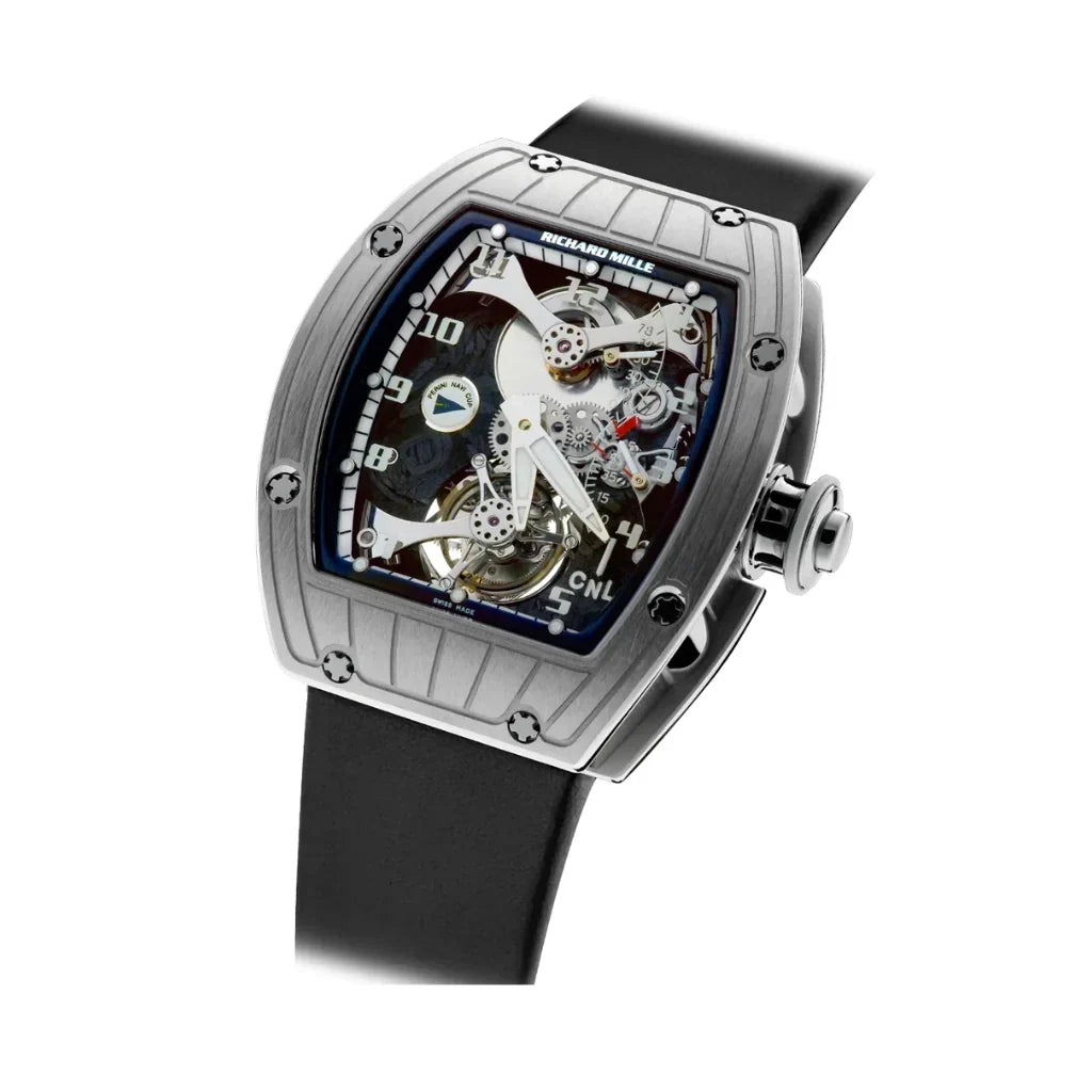 RM Silver Open Mechanism Watch