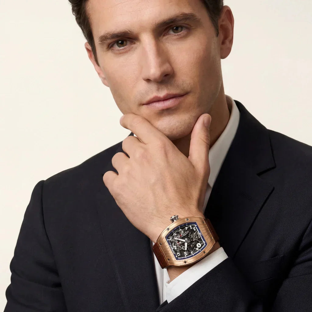 RM Skeleton Dual Time Zone Watch
