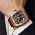RM Skeleton Dual Time Zone Watch