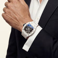 RM White Open Frame Watch