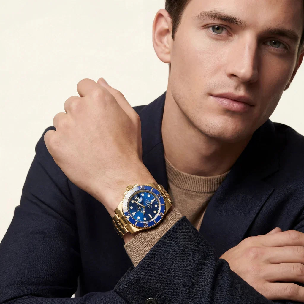 Submariner Automatic Men's Watch With Ceramic Rotating Bezel