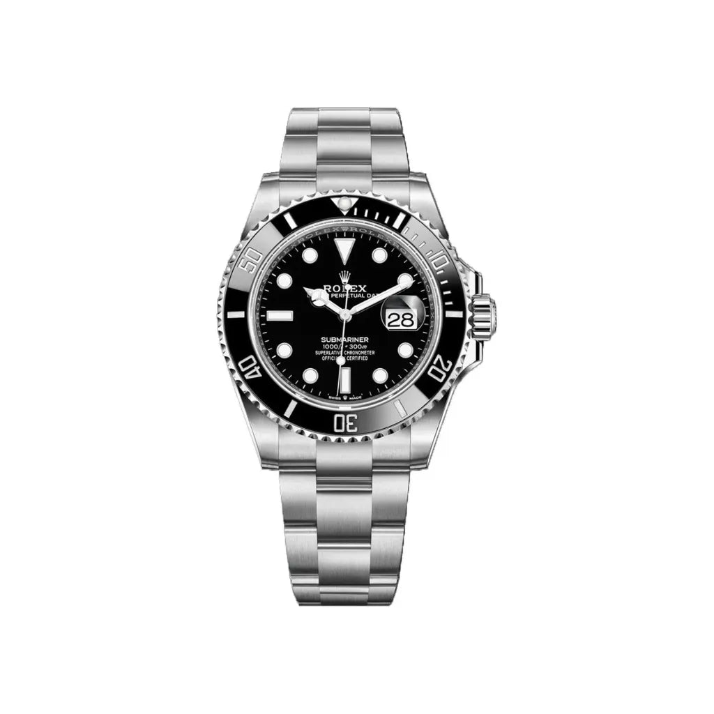 Submariner Black Dial Date Men's Watch