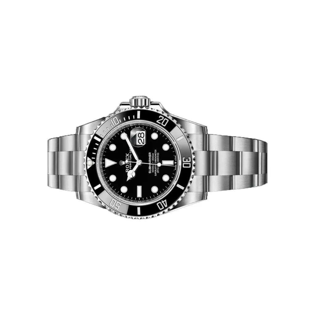 Submariner Black Dial Date Men's Watch