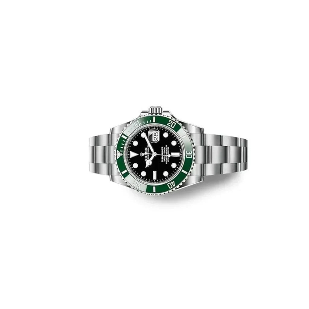 Submariner Date Green Dial Oystersteel Men's Watch