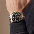 Submariner Steel Black Dial Mens Watch