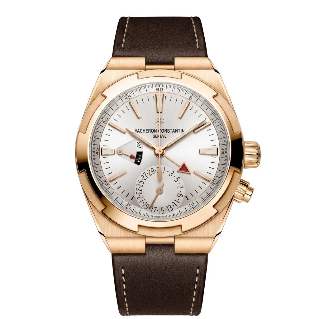 VC Calendar Detail Textured Strap Watch