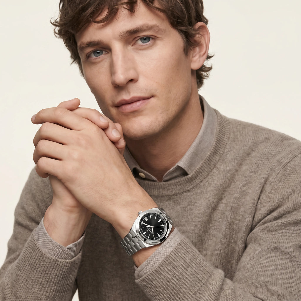 VC Date Window Minimal Dial Watch