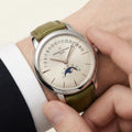 VC Olive Strap Moonphase Style Watch