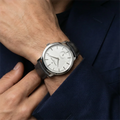 VC Small Seconds Textured Strap Watch