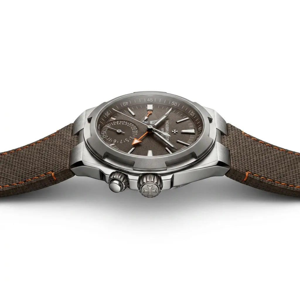 VC Stainless Steel Textured Sport Watch